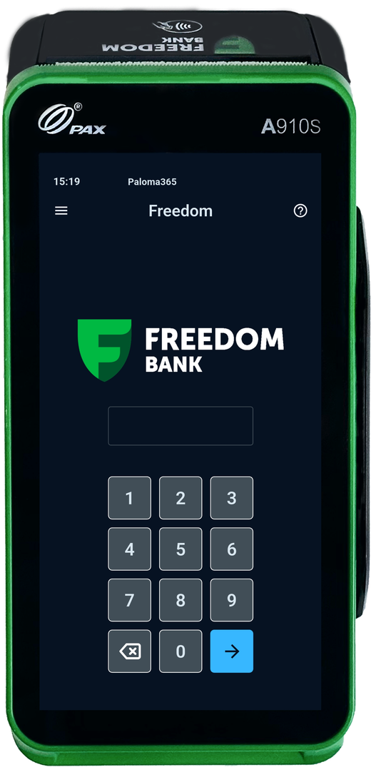 Терминал Freedom с кассой Paloma365